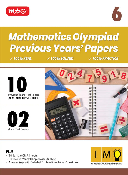 Mtg Previous Yrs Maths Olympiad Bk 6