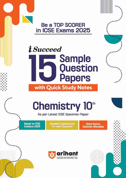 Arihant Icse Sqp Chemistry Bk 10
