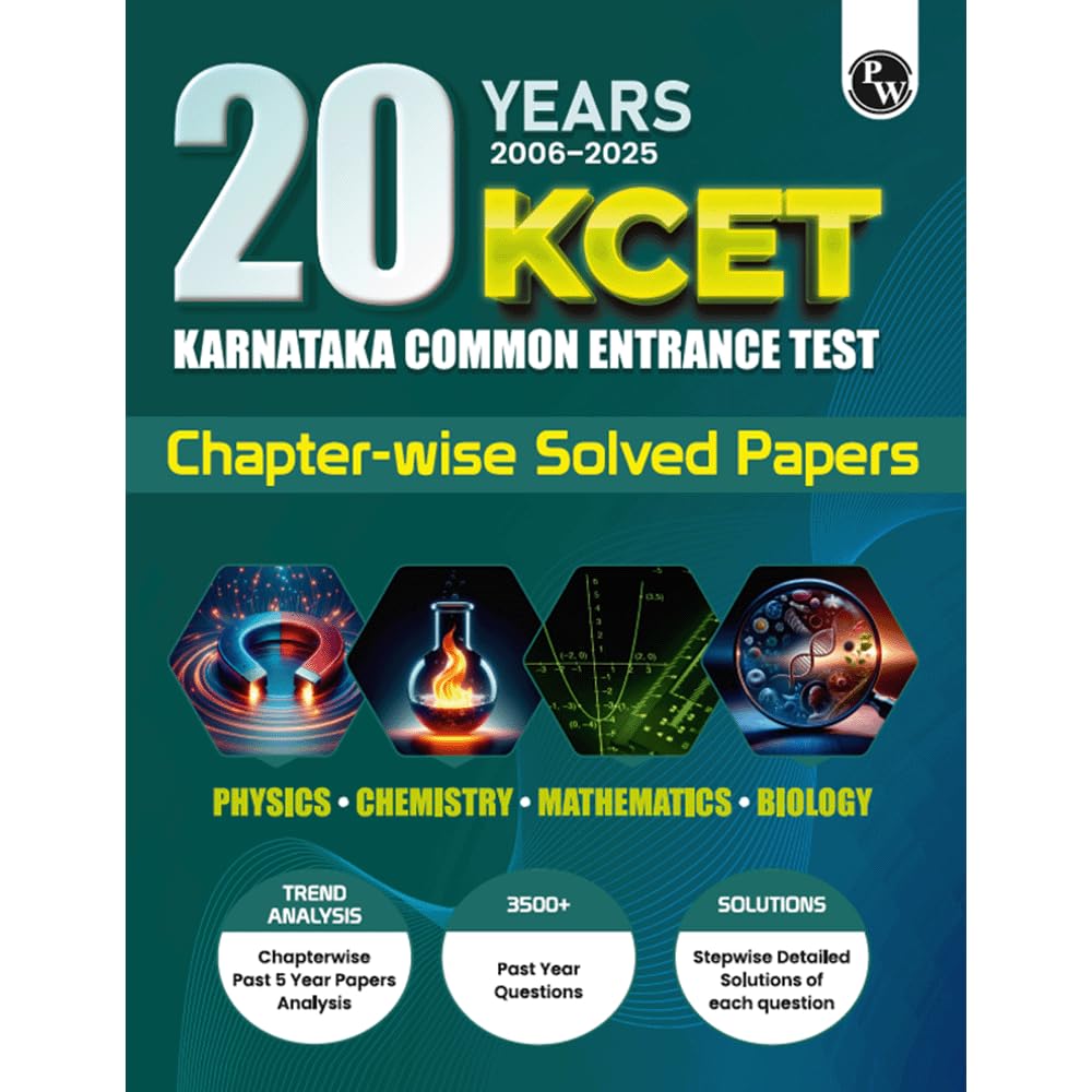 Pw 20 Years Kcet - Chapterwise Solved Paper