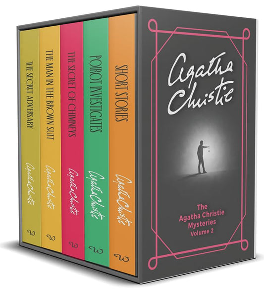 Box Set Agatha Christie Mysteries Vol 2 Set Of 5 Books
