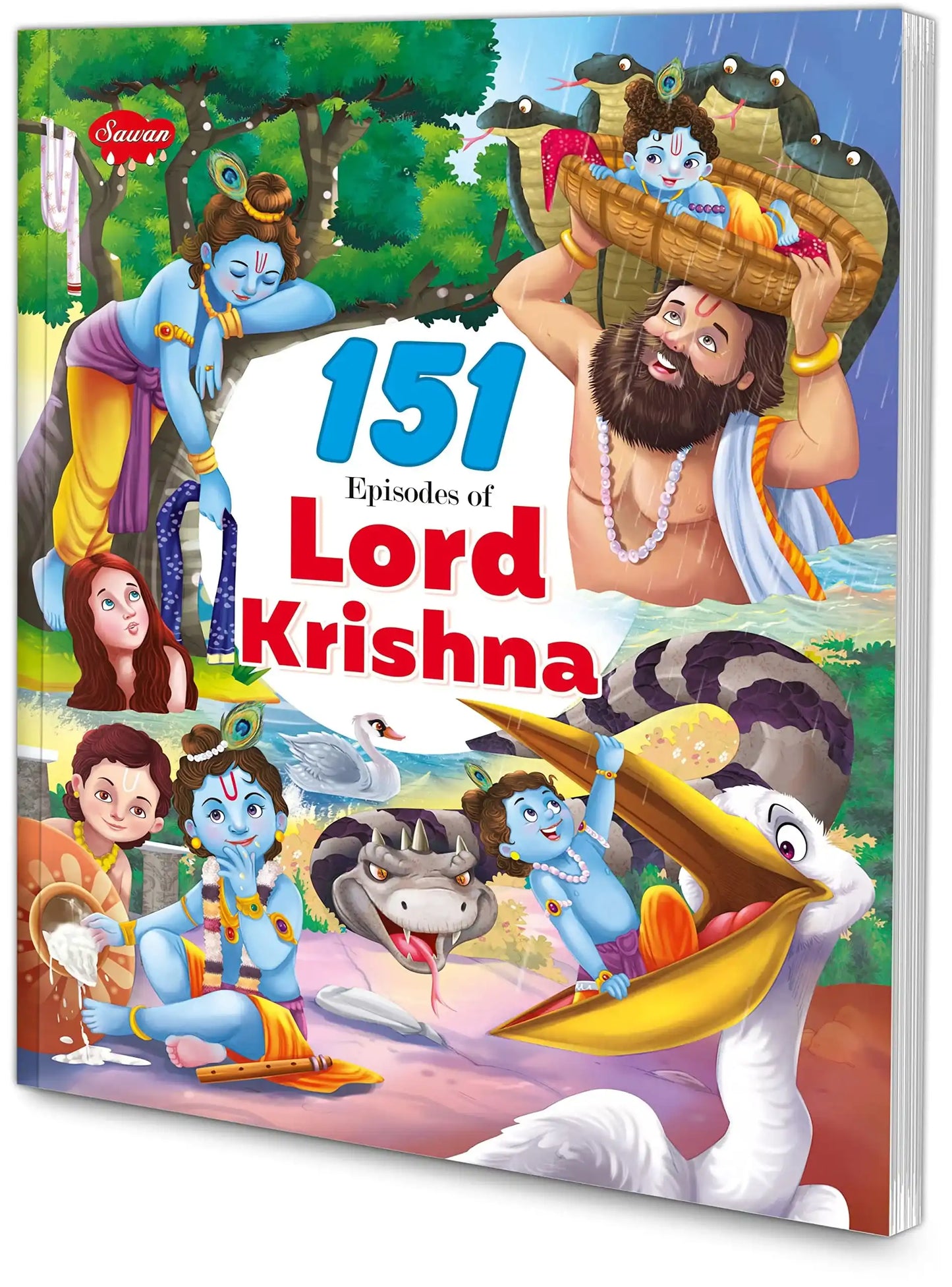 151 Episodes Of Lord Krishna