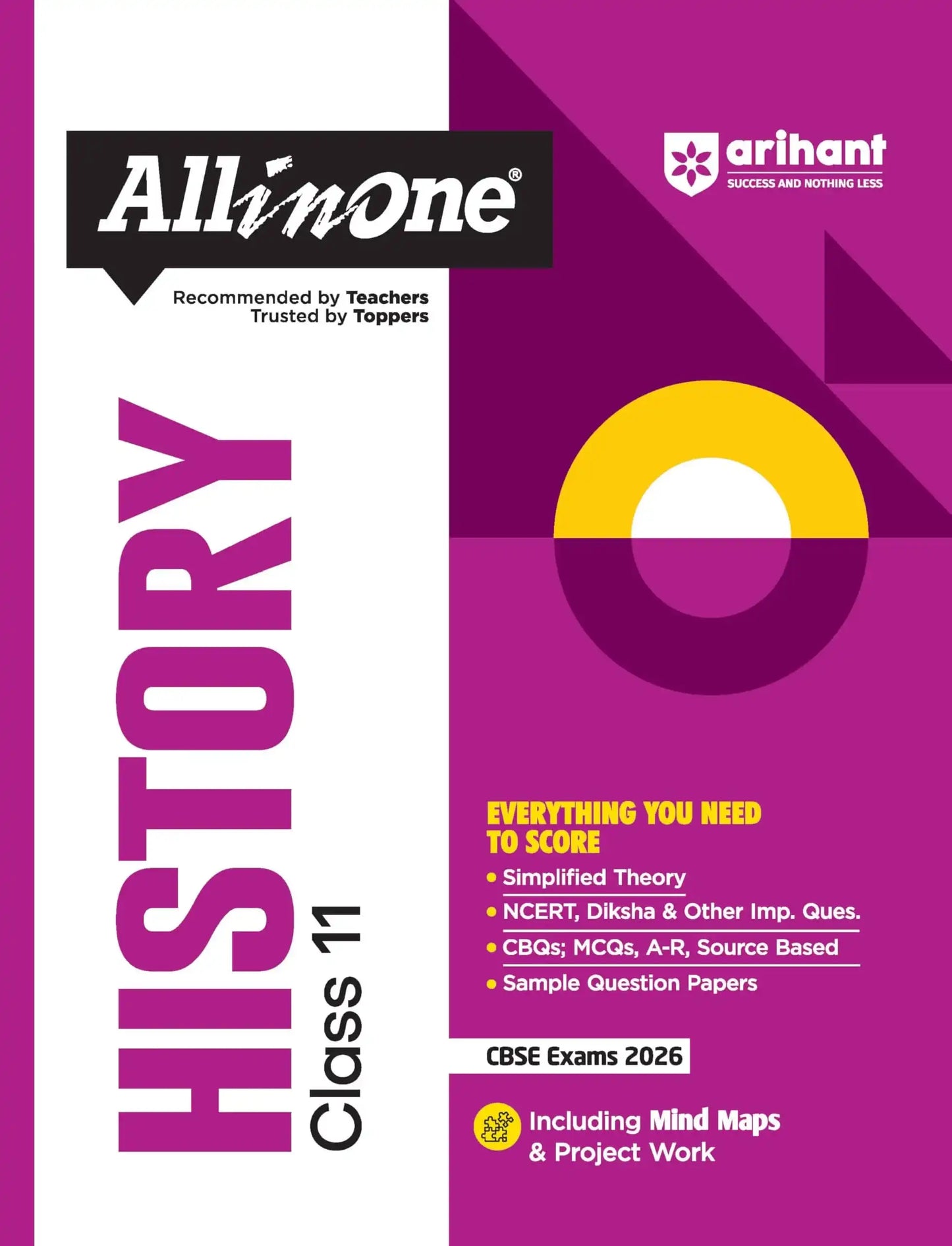 Arihant Aio History Bk 11 [2026]