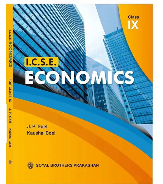 Gbp Icse Economics Bk 9 (2027)