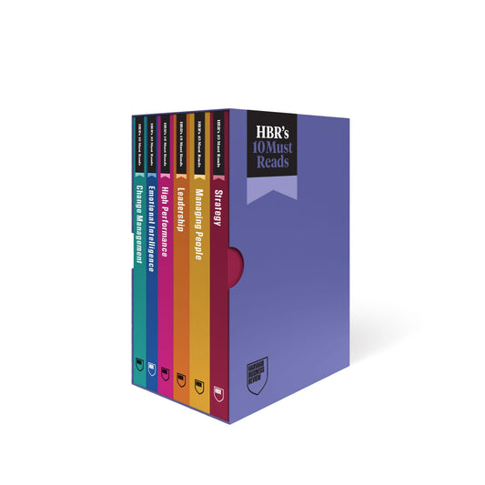 Hbr's 10 Must Reads Boxed Set (Updated + Expanded, 6 Books)