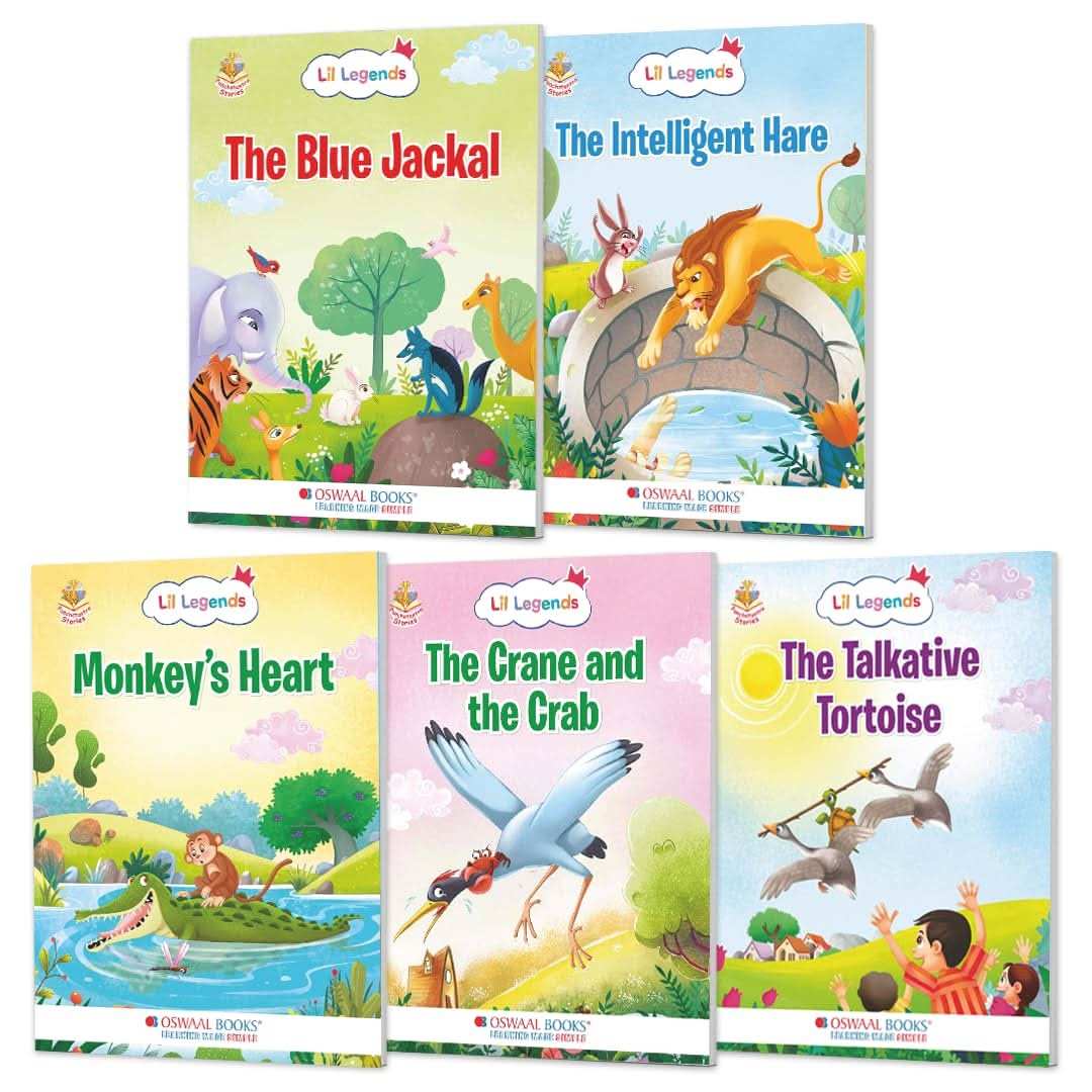 Oba Lil Legends Illustrated Panchatantra Stories (Set Of 5 Books)