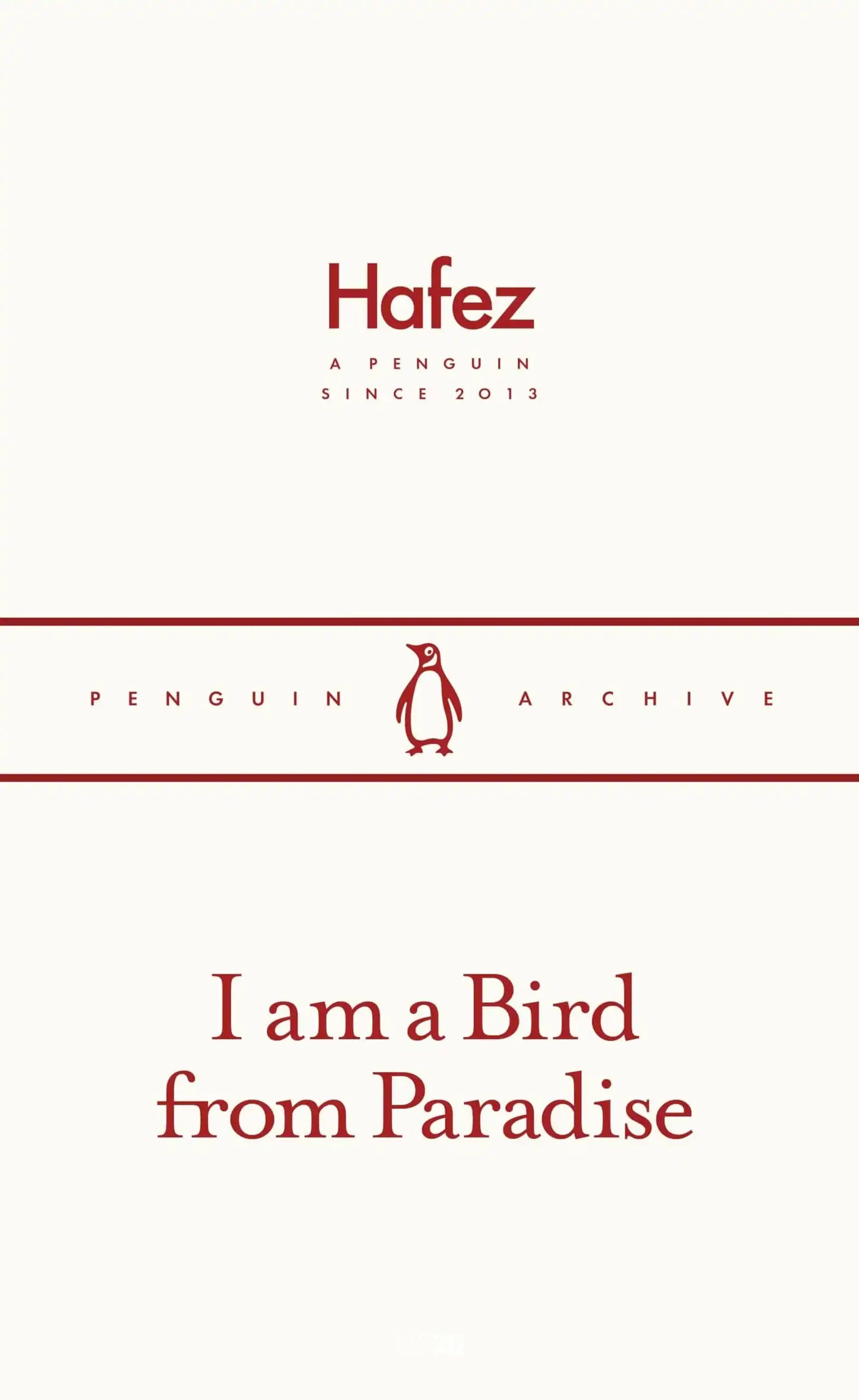 I Am A Bird From Paradise