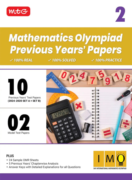 Mtg Previous Yrs Maths Olympiad Bk 2