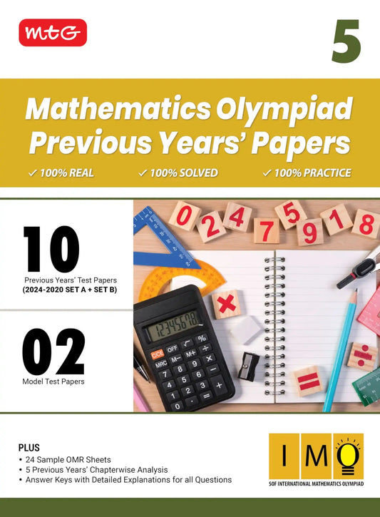 Mtg Previous Yrs Maths Olympiad Bk 5