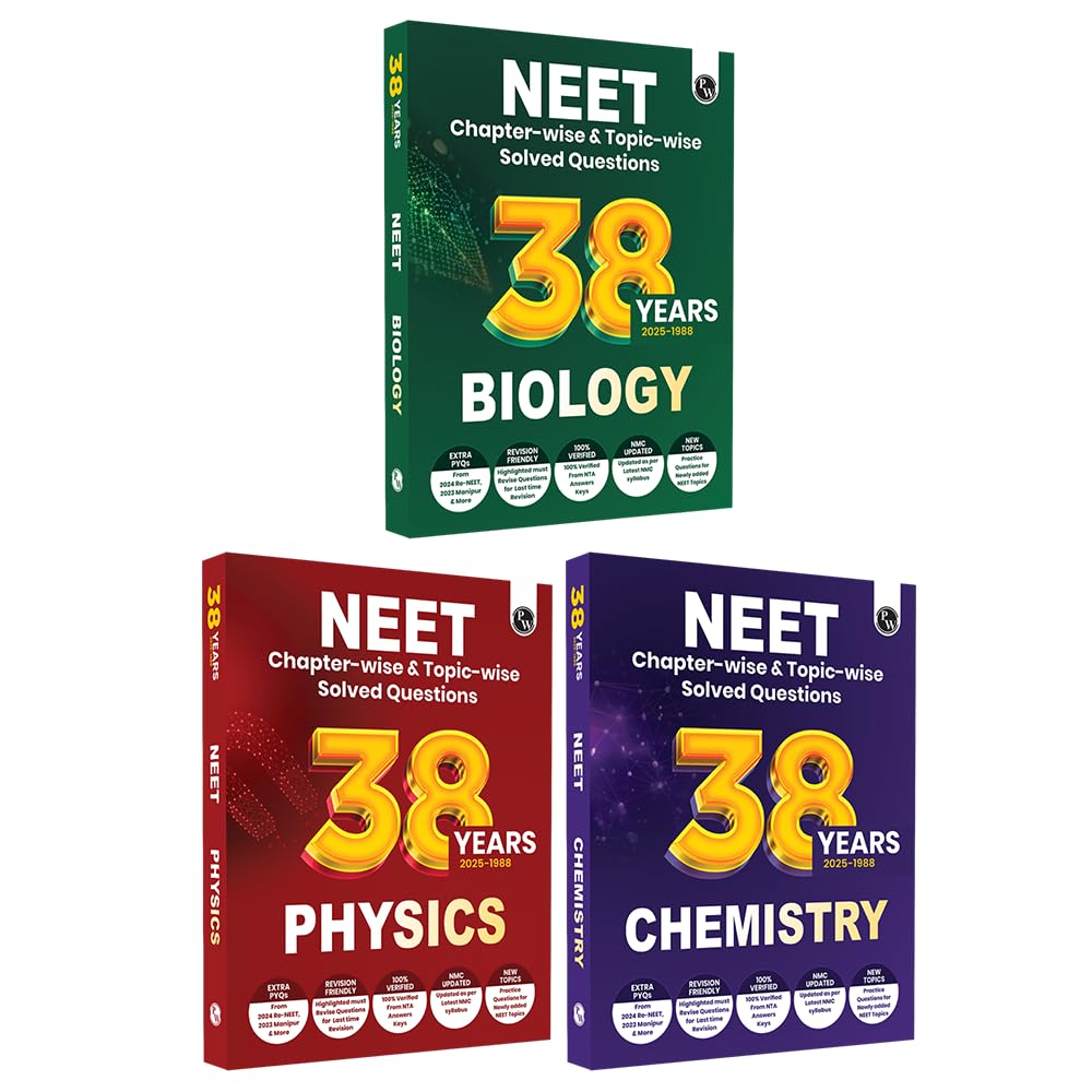 Physics Wallah Pw 38 Years Neet Previous Year Solved Question Papers P