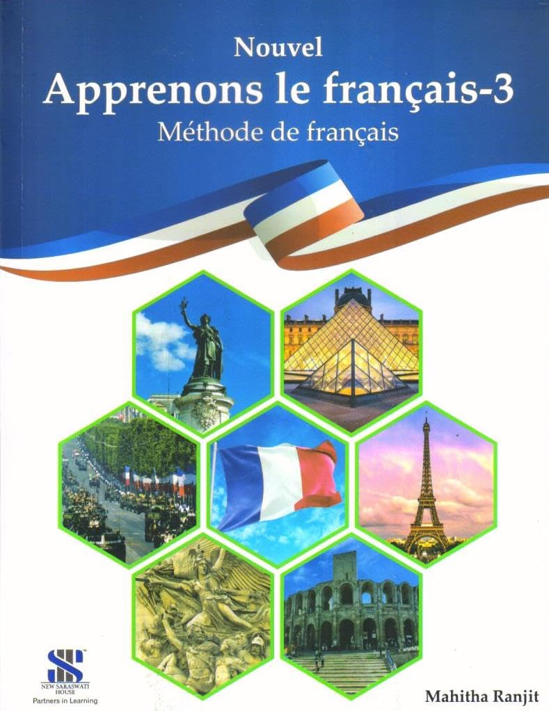 Apprenons Le Francais French Textbook 03: Educational Book (2025-26)