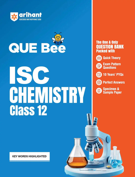 Arihant Que Bee Isc Chemistry Bk 12