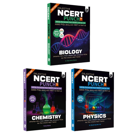 Pw Objective Ncert Punch 4.0 Physics, Chemistry and Biology