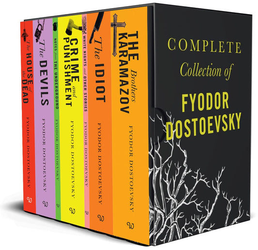 Box Set Fyodor Dostoevsky Set Of 7 Vol
