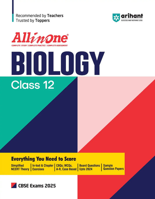 Arihant Aio Biology Bk 12 [2025]