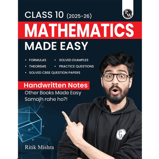 Physics Wallah Pw Cbse Class 10 Mathematics Made Easy