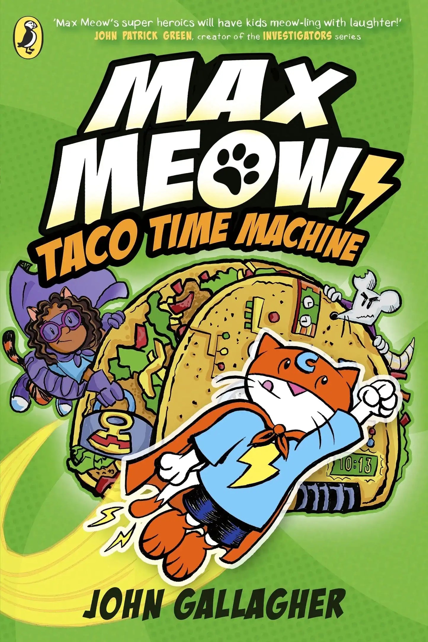 Max Meow Book 4: Taco Time Machine (Grap
