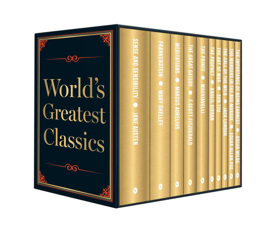 Worlds Greatest Classics (Boxed Set) (Call Of The Wild; Frankenstein; The Art Of War; The Great Gat