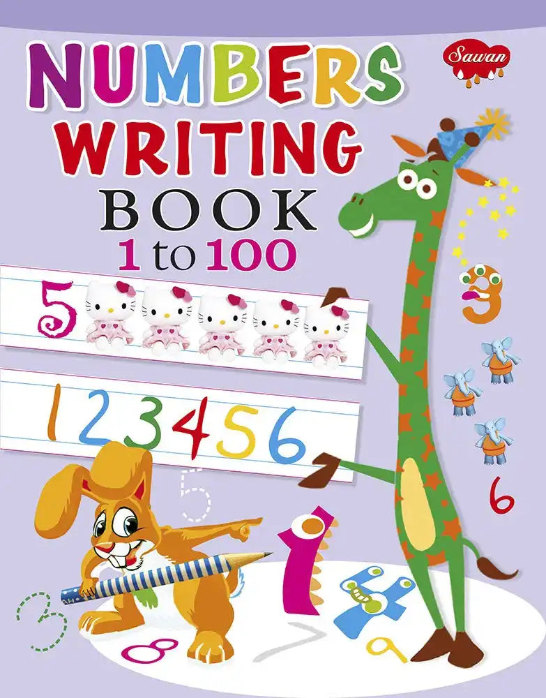 Numbers Writing Book 1 To 100