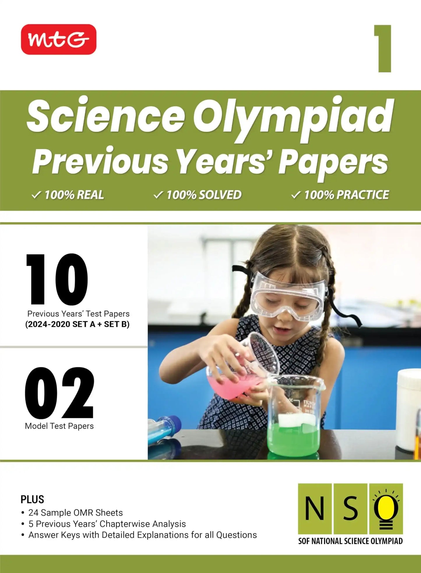 Mtg Previous Yrs Science Olympiad Bk 1