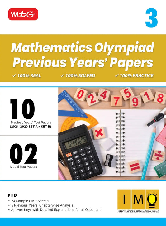 Mtg Previous Yrs Maths Olympiad Bk 3