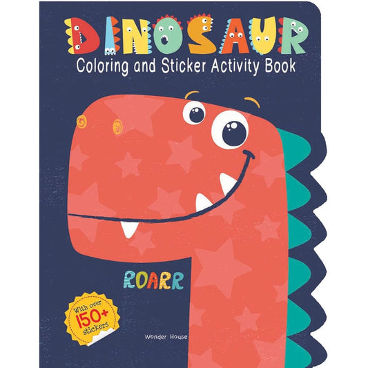 Dinosaurs - Coloring And Sticker Activity Book (With 150+ Stickers)