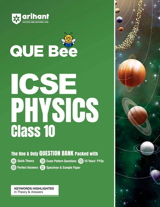 Arihant Que Bee Icse Physics Bk 10