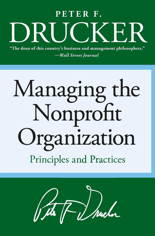 Managing The Nonprofit Organization