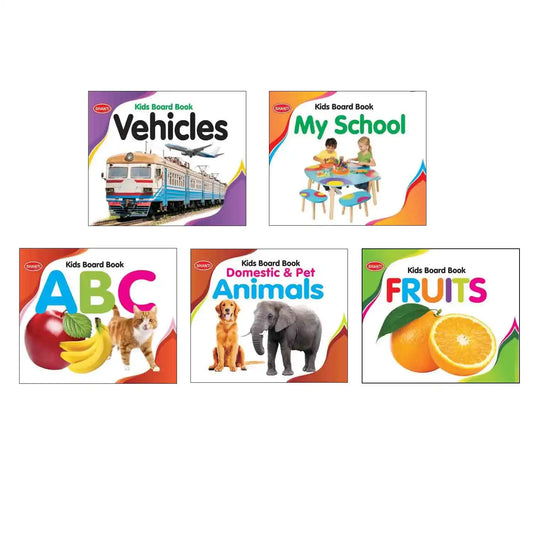 Kids Board Bk Fruits