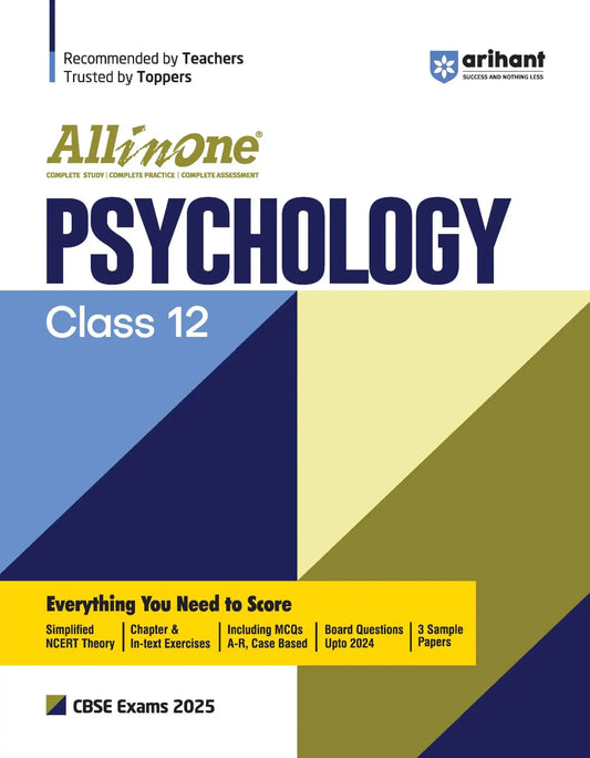 Arihant Aio Psychology Bk 12 [2025]