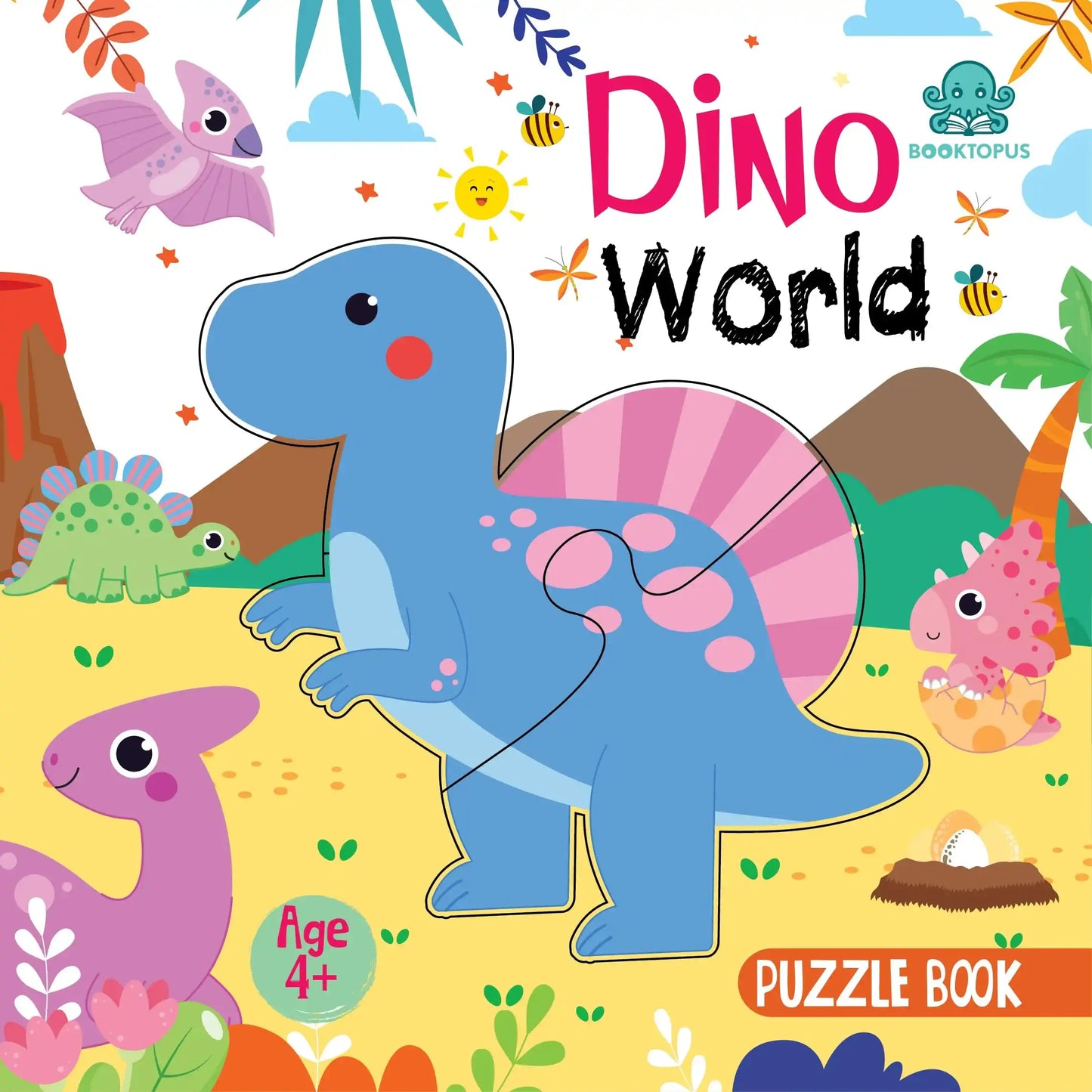 Puzzle Book:Dino World