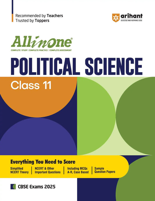 Arihant Aio Political Science Bk 11 [2025]