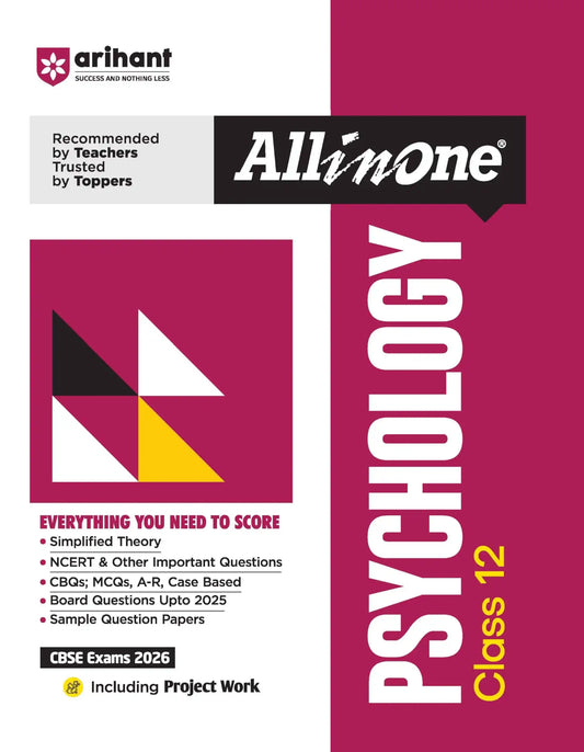 Arihant Aio Psychology Bk 12 [2026]