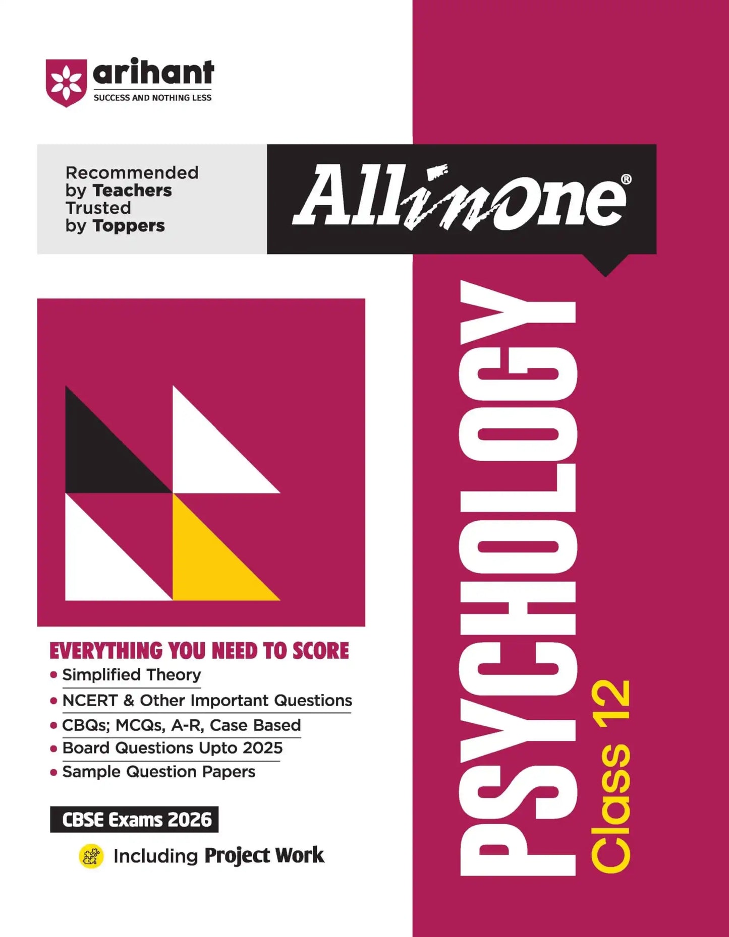 Arihant Aio Psychology Bk 12 [2026]