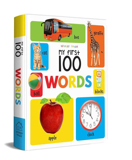 My First 100 Words Board Book : My 100 Library Series