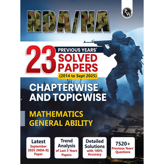 PW NDA NA 23 Previous Years Solved Papers (From 2014 to Sept 2025) Cha