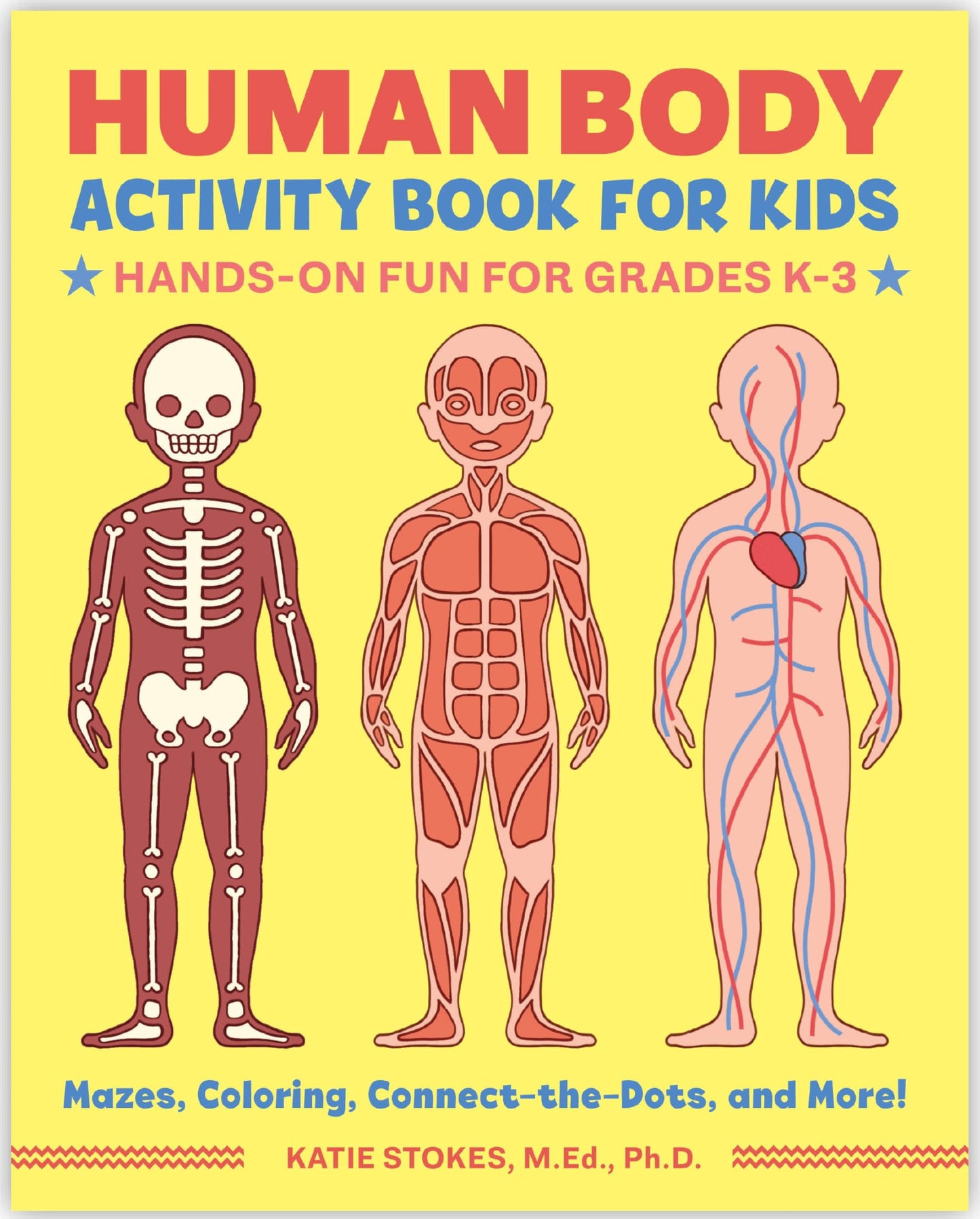 Human Body Activity Book For Kids