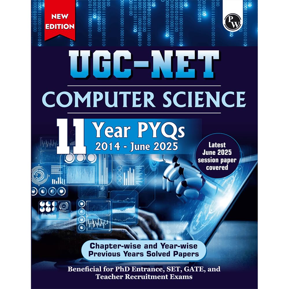 PW UGC-NET Computer Science PYQ 11 Years (2014-2025)|Latest June 2025