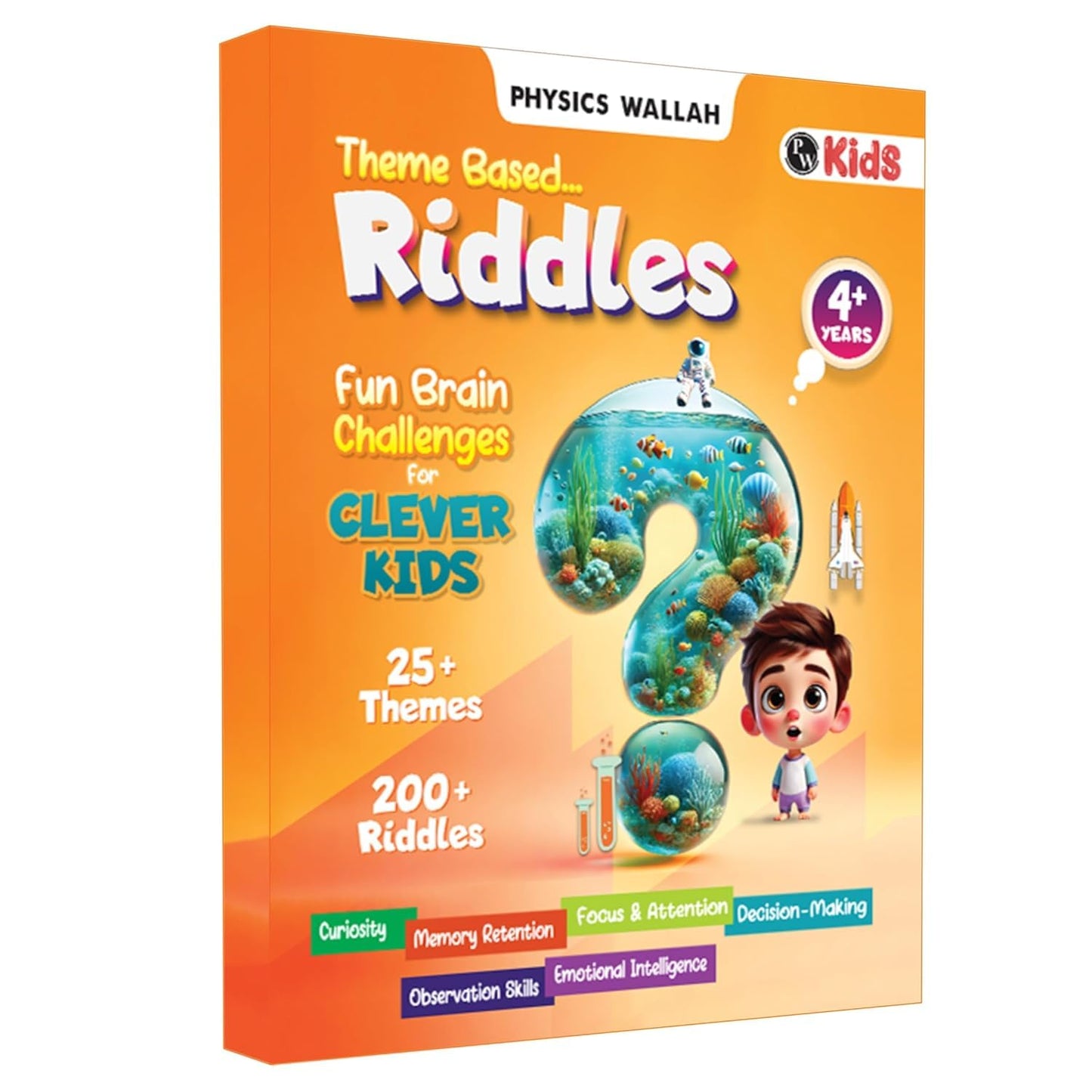 200+ Riddles Book for Kids on 25+ Themes