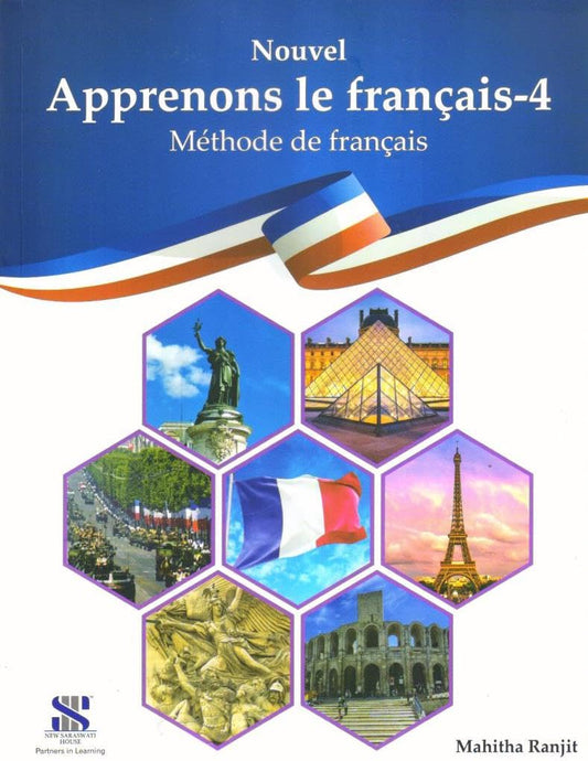 Apprenons Le Francais French Textbook 4 - by Mahitha Ranjit (2025-26)