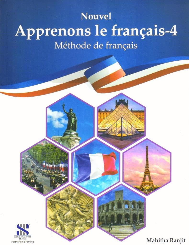 Apprenons Le Francais French Textbook 4 - by Mahitha Ranjit (2025-26)