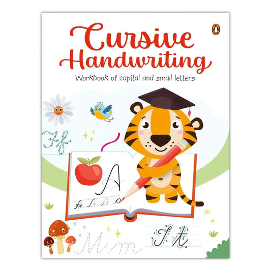 Cursive Handwriting: Workbook Of Capital And Small Letters