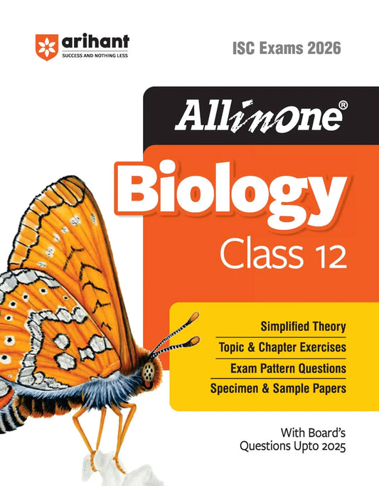 Arihant Aio Isc Biology Bk 12 (2026)