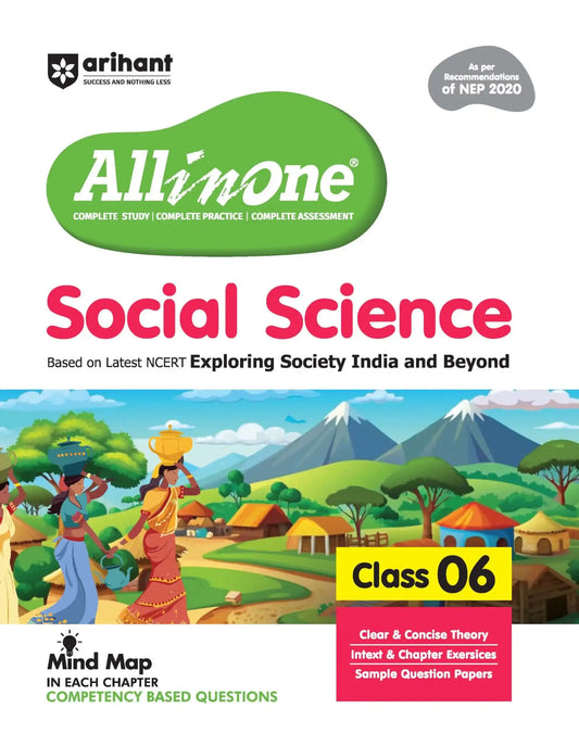 Arihant Aio Social Science Bk 6 [Exploring Society India & Beyond]