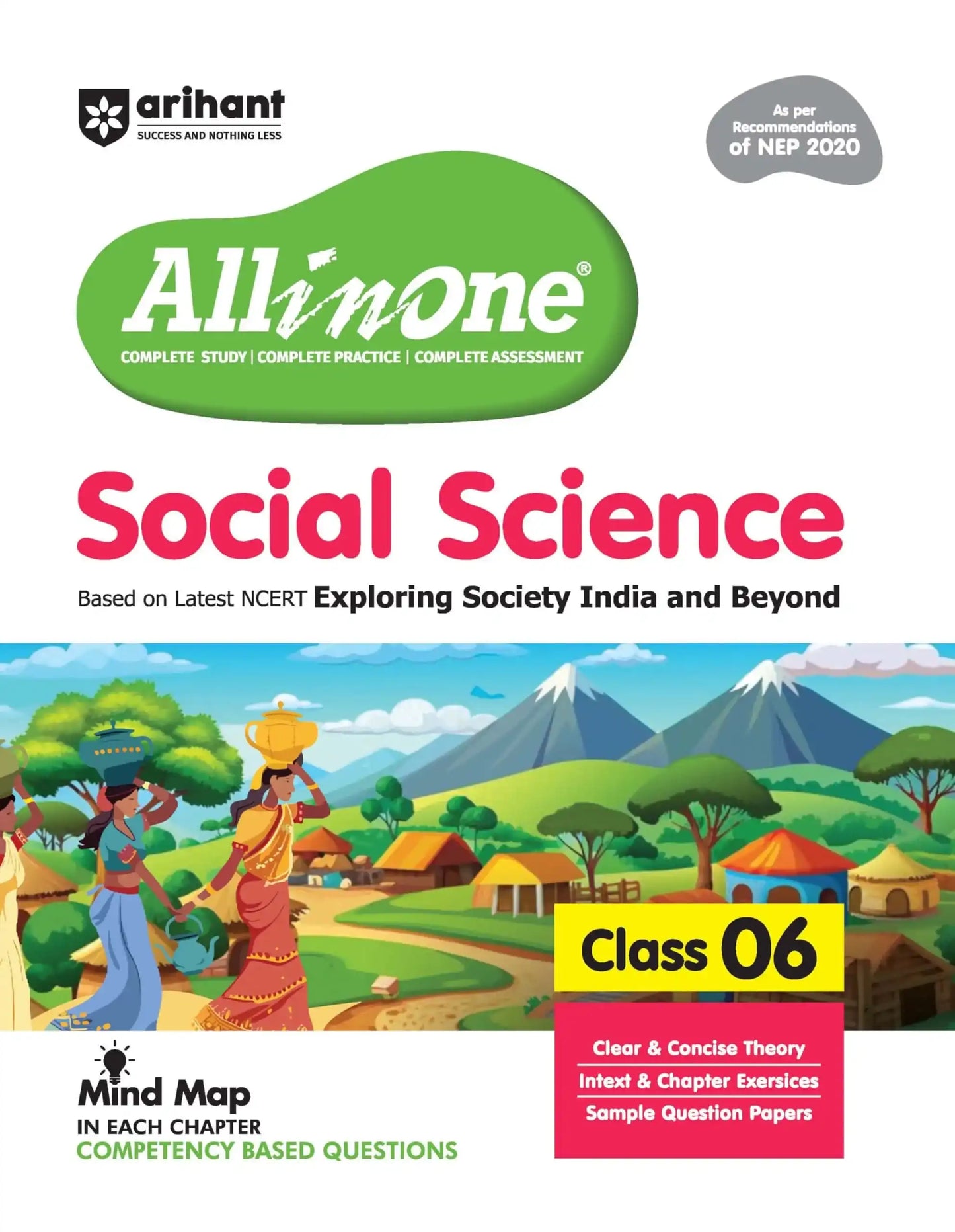 Arihant Aio Social Science Bk 6 [Exploring Society India & Beyond]