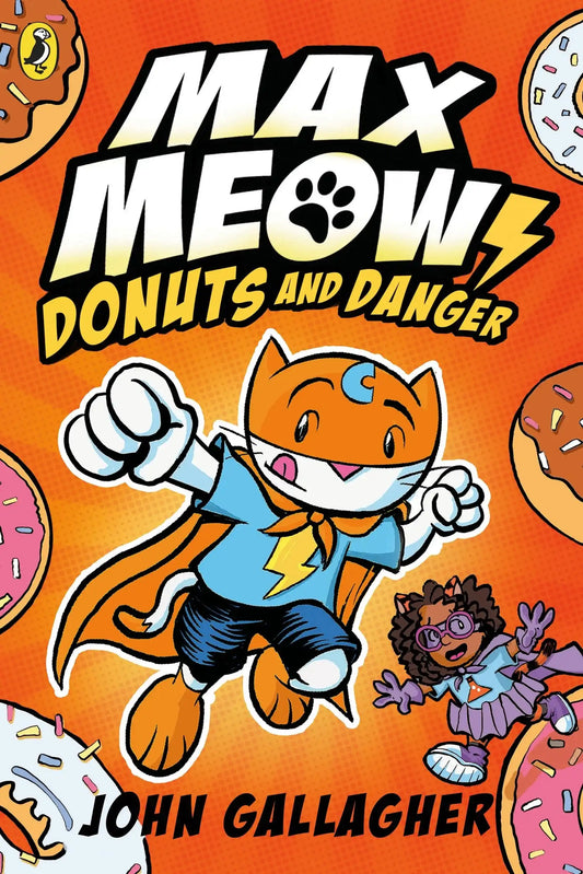 Max Meow Book 2: Donuts And Danger (Grap