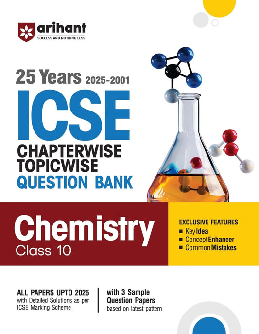 Arihant Icse Chapterwise Chemistry Paper