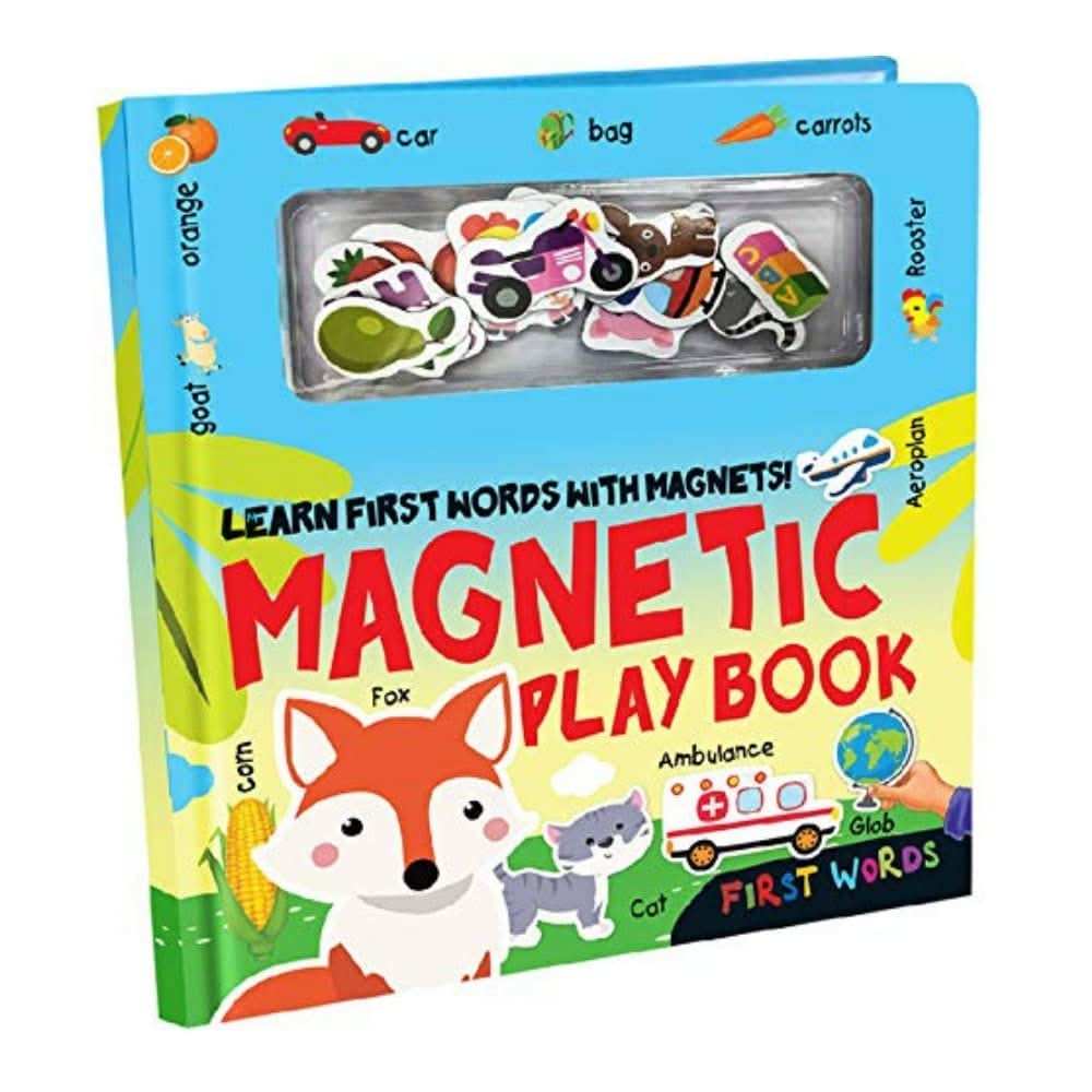 Learn First Words - Magnetic Play Book
