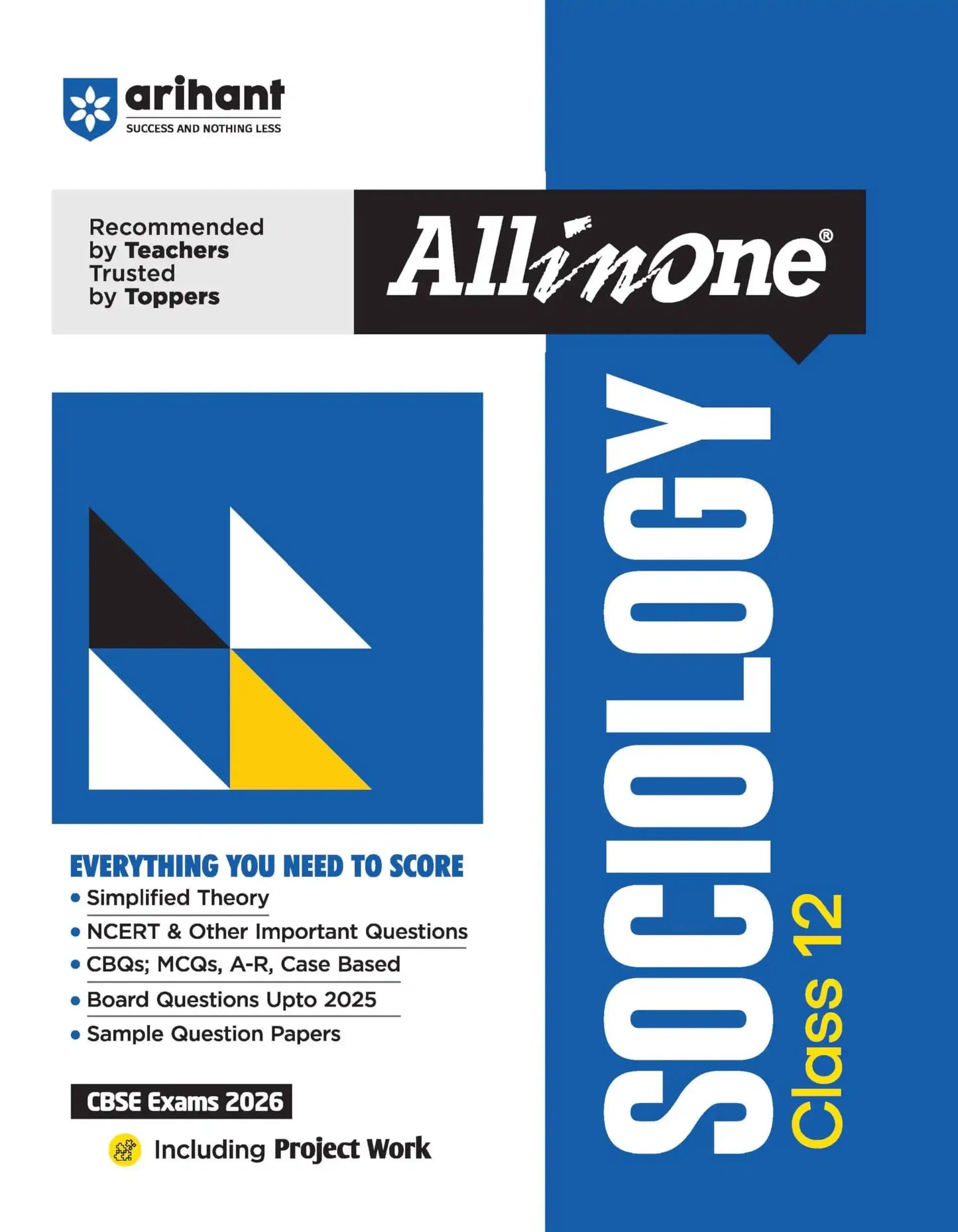 Arihant Aio Sociology Bk 12 [2026]