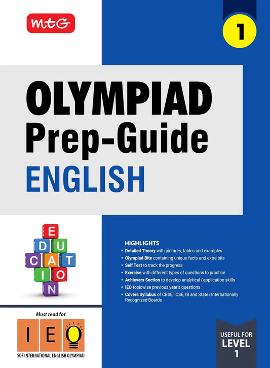 Mtg Prep Guide English Olympiad Bk 1