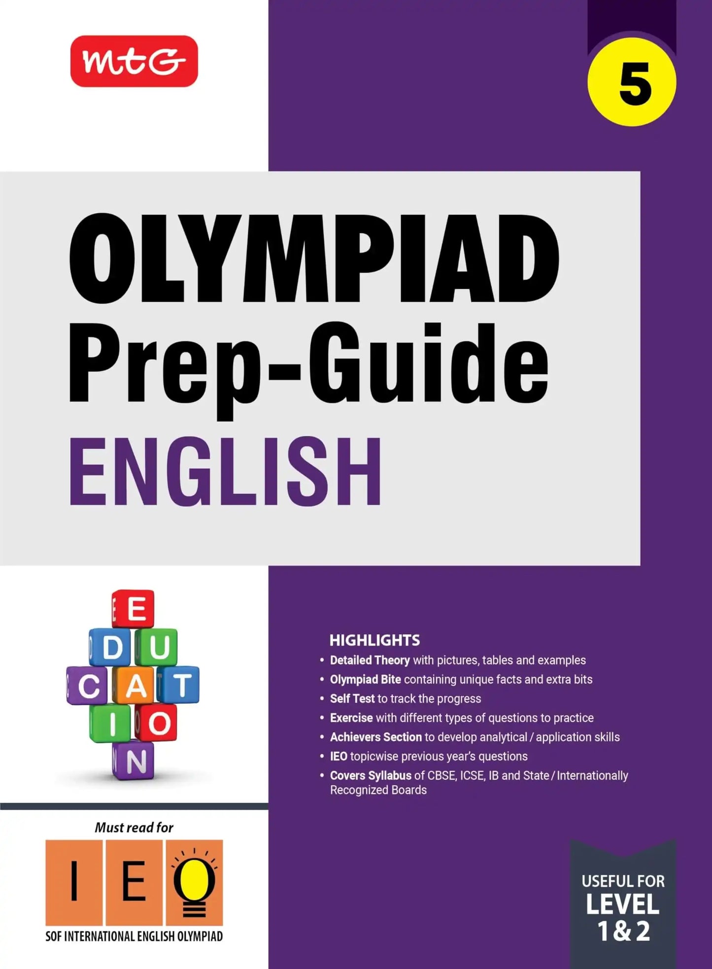 Mtg Prep Guide English Olympiad Bk 5